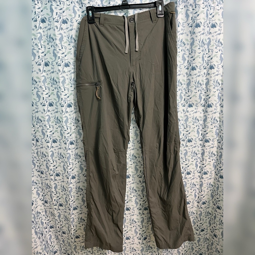REI Co-op Trailmade/Sahara Hiking Pants Men's 34x30 Gray UPF 50+